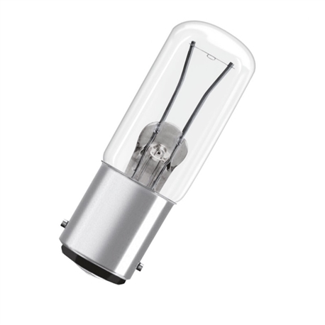 LAMPADA INCADESCENTE Ba15d 16x54mm 6V 500mA 3W - 890155422700