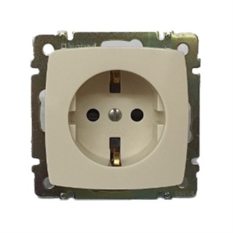SUNO 2P+T SCHUKO OBTURAD. CREM 774621 - 774621