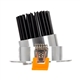 MINI PROJETOR LED ORIENTÁVEL COR AÇO 5W 2700K COB furo Ø55mm - 415000000003421