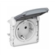 PLEXO 2P+T SCHUKO PARAF. CINZ 069571 - 069571