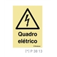 PLACA SINALUX "QUADRO ELÉTRICO" P3813 150X200 - P3813F15201PRPT