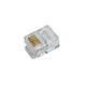 FICHA RJ12 TELEFONE MODULAR 6P/6C - 68000015
