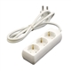 BLOCO TOMADAS TRIPLO C/ TERRA 1.5MT 3G1,5 BRANCO 3210 - 3210