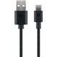 Cabo SuperSpeed USB2.0 A macho - USB-C macho 2.0m - PRETO - 500-59122