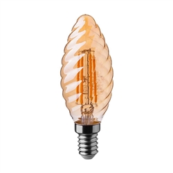 LAMPADA Chama Torcida E14 Fil. 4W 2200K 350Lm V-TAC 217115
