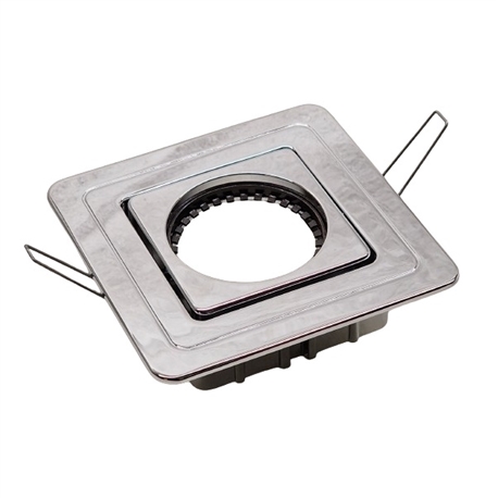 ARO ENCASTRAR QUADRADO CROMADO PARALUX PL 586 BT31 - 586101