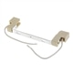 SUPORTE R7s PORCELANA 118mm C/ BARRA A.A.G. STUCCHI 204/SQ - 21512200