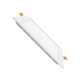 DOWNLIGHT LED QUADRADO EMBUT. 12W 6000K 170x170mm ARO BRANCO - 57/LED-DW170-Q/WH