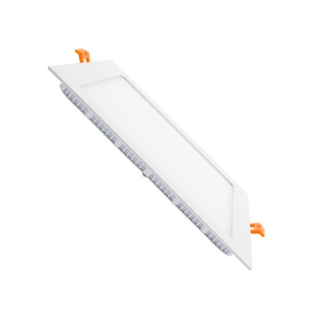 DOWNLIGHT LED QUADRADO EMBUT. 12W 6000K 170x170mm ARO BRANCO - 57/LED-DW170-Q/WH