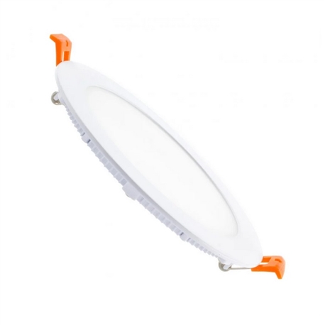 Placa LED Circular SuperSlim 15W 4000K Corte Ø185mm - PX-PBD-15R-BN
