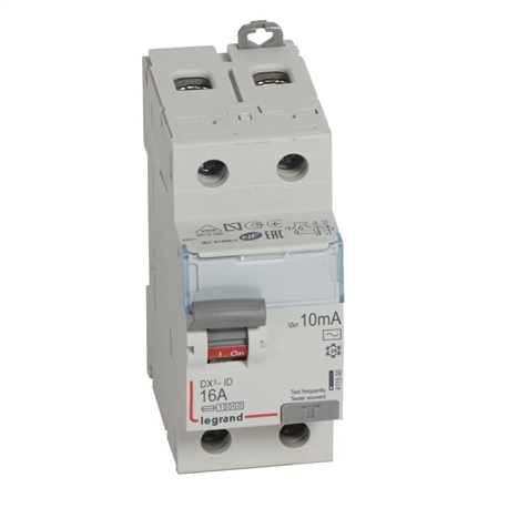 DX3 INTER DIF 2P 16A AC 10MA 411500 - 411500