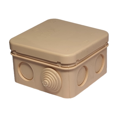 CAIXA ESTANQUE C/ BOQUILHAS CONICAS CREME JSL 220B - CX20B00CRS10