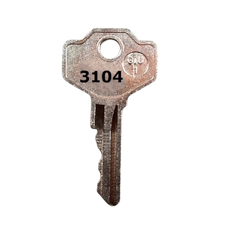 CHAVE TIPO YALE 3104 VIDEX - AT-VX-ACECH3104