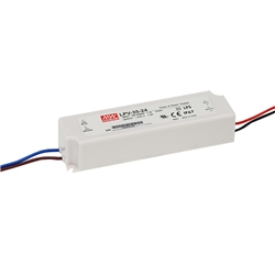 FONTE ALIMENT. 24VDC 1.5A 36W IP67 MEAN WELL LPV-35-24