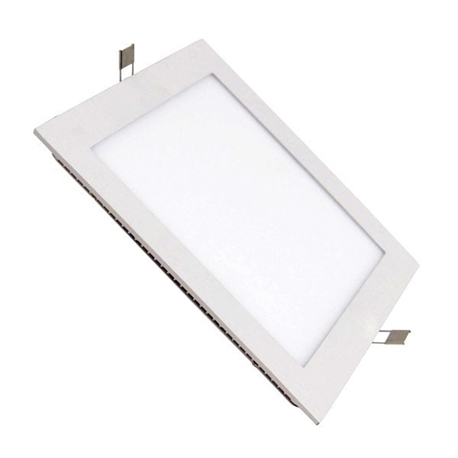 DOWNLIGHT LED EMBUTIR QUADRADO 18W 6000K 225x225mm BRANCO - 57/LED-DW225-Q/WH