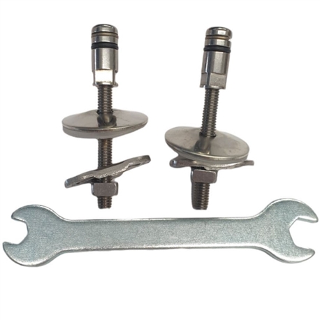 KIT FIXAÇÃO TAMPO SANITA INSPIRA MERDIAN GAP ROCA AI0022600R - AI0022600R