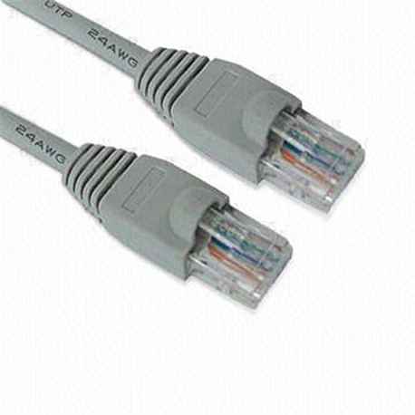 PATCH CABLE RJ45 CAT5e 1,0Mt CINZENTO - 140205010CNZ