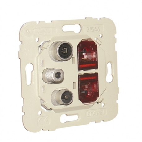 TOM MISTA RTVSAT2XRJ45 CAT 6 UTP ESTRELA 21546 - 21546
