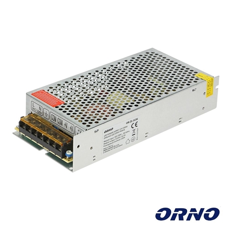 FONTE DE ALIMENTAÇÃO INDUSTRIAL 12V 120W 10A ORNO OR-ZL-1634 - 500OR-ZL-1634