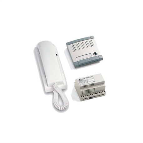 KIT TELEFONE+PORTEIRO+TRANSFORMADOR FARFISA 1PTMW - FAR1PTMW