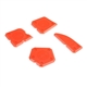 KIT de 4 espátulas Alisar silicone - 5906083952616