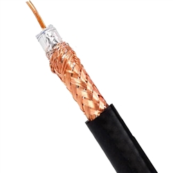 Cabo Coaxial RG59 PVC PRETO