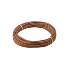 Fio de cobre multifilar Ø1.1mm 1x0.14mm CASTANHO Rolo 10MT