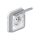 PLEXO 2P+T SCHUKO CINZENTO 069833 - 069833