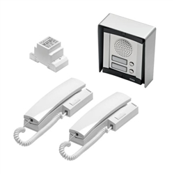 KIT AUDIO BIFAMILIAR ALUMINIO VIDEX 8K2/A