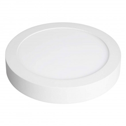 DOWNLIGHT LED SALIENTE REDONDO 18W 6000K ARO BRANCO 230MM