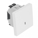INTERRUPTOR LUMINOSO 2 MODULOS BRANCO 45012SBR - 45012SBR