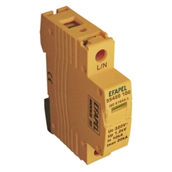 DESCARREGADOR SOBRETENSAO 1P 230320V~ 20KA 554201DC - 554201DC