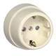 TOMADA SCHUKO COM OBTURADOR MARFIM 26132CMF - 26132CMF