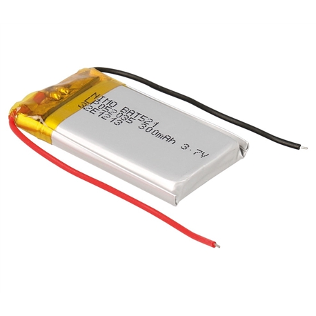 BATERIA LITIO POLIMERO 3.7V 280mAh 20x35x5mm NIMO GSP052035 - 500GSP052035