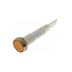 Indicador com lâmpada de neon amarelo 230VAC Ø13.3mm - 017-0228