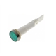 Indicador com lâmpada de neon verde 230VAC Ø13.3mm - 017-0229