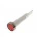 Indicador com lâmpada de neon vermelho 230VAC Ø13.3mm - 017-0227