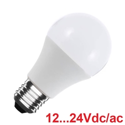 LAMPADA LED A60 10W 4000K E27 12V / 24V DC/AC - 8900001030723