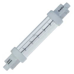 LAMPADA INFRAVERMELHO R7s 240V 300W 117,6MM REVESTIDO 359750