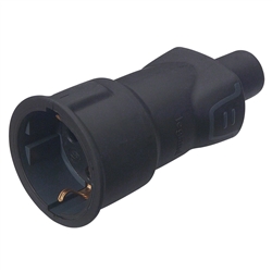 FICHA FEMEA 2P+T BORRACHA GSB LEGRAND 050197