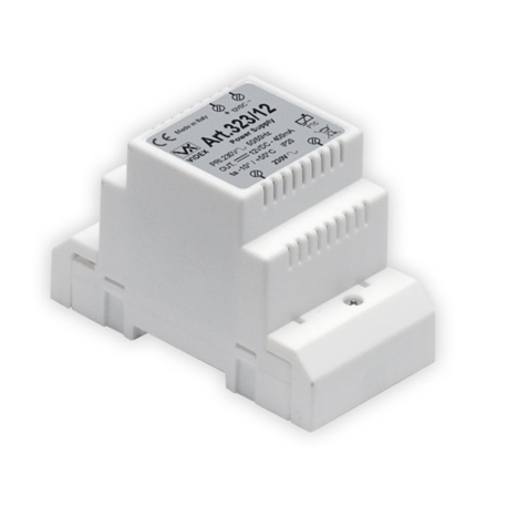 ALIMENTADOR DIN 12Vdc 400mA para 4901/M VIDEX 323/12 - VX-323/12