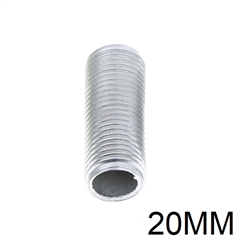 TUBO ROSCADO Ø10 MM FR. ZINCADO C/ 20MM