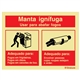 PLACA SINALUX P0440 200X150 MANTA IGNÍFUGA - P0440F20151FUPT