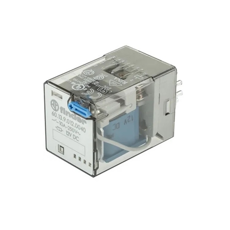 RELE 11 Pinos 3PDT 12Vdc 10A FINDER 60.13.9.012.0040 - 601390120040