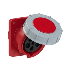 TOMADA ENC. FEMEA INCLINADA 3P+T+N 400V 63A IP67 6H - PC4356
