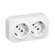 Forix Sal. IP21 Tomada 2x2P+T [pré-cab.] 16A 250V BR 782437 - 782437
