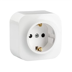 TOMADA 2P+T SCHUKO OBTURADOR BRANCO FORIX LEGRAND 782420