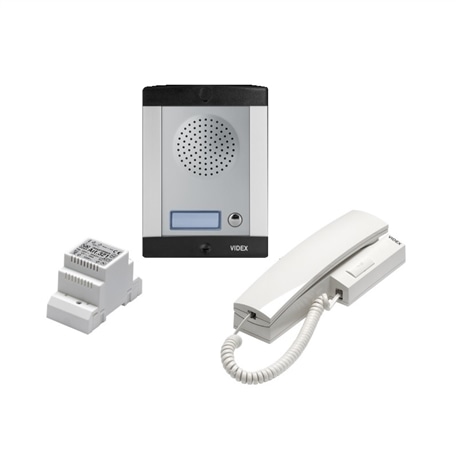 KIT AUDIO UNIFAMILIAR ALUMINIO VIDEX 8K1/A - VX-8K1/A