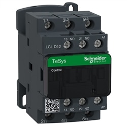 CONTACTOR 3P+NA+NF 5,5KW 24V SCHNEIDER LC1D12B7