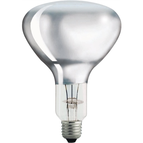 LAMPADA IR R125 AQUECIMENTO E27 230V 250W PHILIPS 57523425 - 57523425